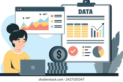 working women related to data