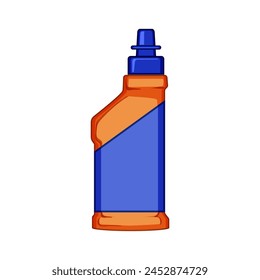 working wood glue cartoon. construction project, furniture repair, strong durable working wood glue sign. isolated symbol vector illustration