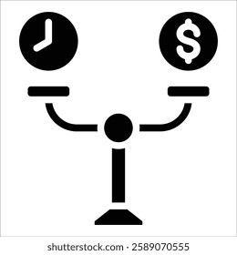Work-Life Balance Icon Element For Design