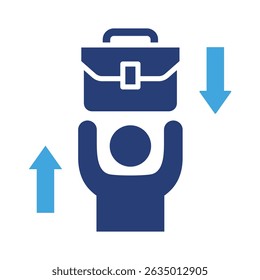 Elemento de ícone da carga de trabalho para design