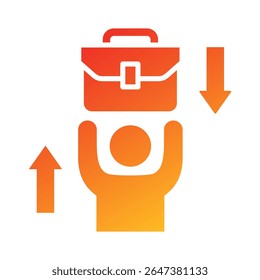 Elemento de ícone da carga de trabalho para design