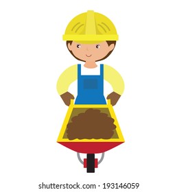 Workman vector illustration 