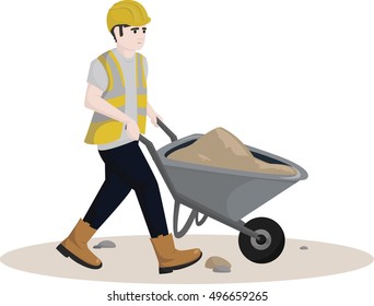 Workman - Vector Illustration