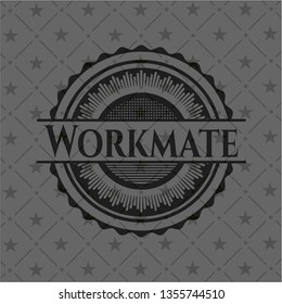 Workmate dark icon or emblem