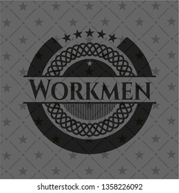 Workmen dark emblem
