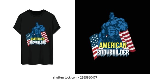 Vector de diseño de camisetas de entrenamiento o construcción de carrocería