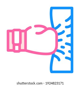 workout box ecercise color icon vector. workout box ecercise sign. isolated symbol illustration