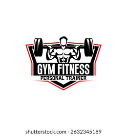 Workout Fitness Strenght Wellness Gym Club Store Logo Template Vector 