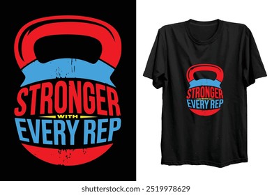 workout and fitness t shirt for gym lover.