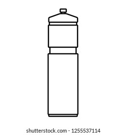 workout gym element cartoon