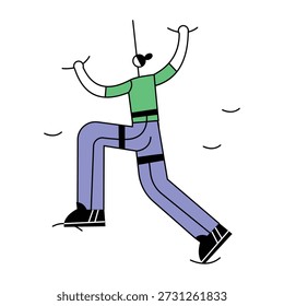 Workout Hand Drawn Style Illustration