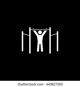 Workout Icon. Healthcare Flat Design. Isolated Illustration.