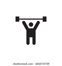 workout vector icon design template