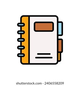 Workplace Agenda Icon Vector Illustration