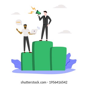 Workplace Culture Abstract Concept Vector Illustration. Workplace And Racial Discrimination, Equal Employment Opportunity, Shared Values, Sexual Harassment, Prejudice And Bias Abstract Metaphor.