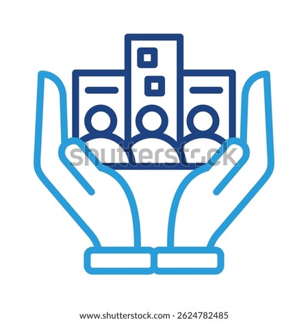 Workplace Culture Icon Element For Design