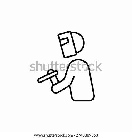 workplace euipment icon sign vector