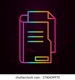 Workplace, file nolan icon Simple thin line, outline vector of Workplace icons for ui and ux, website or mobile application
