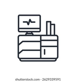 workplace icon collection .design style with background