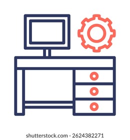 Elemento De Ícone De Local De Trabalho Para Design
