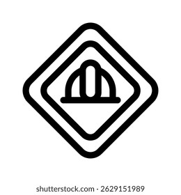 Ilustración de diseño de símbolo de Vector de icono de lugar de trabajo