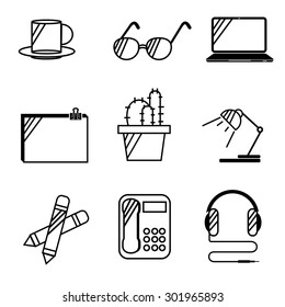 Workplace illustration