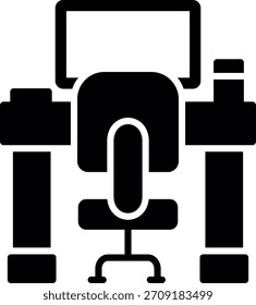 Workplace New Creative Icon Design Vector