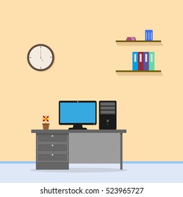 workplace office desk 