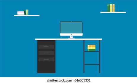 The workplace is the physical location where someone works for his or her living. Such a place can range from a home-office to a large office building or factory.