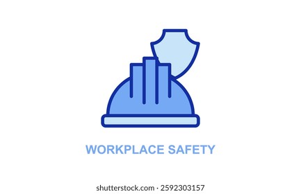 workplace safety isolated vector illustration