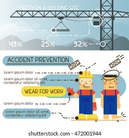 workplace safety, safety and prevention in the workplace, danger work, accident prevention, construction crane
