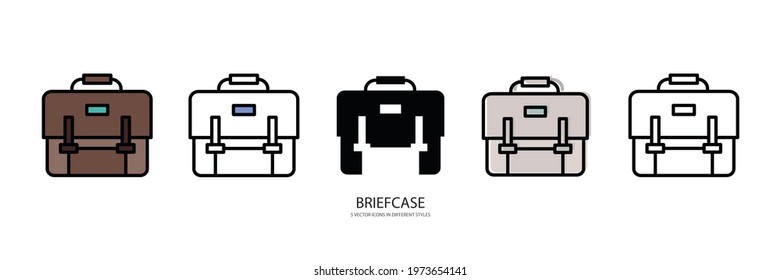 workplace set vector type icon