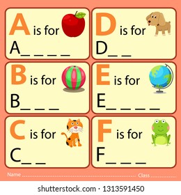 Worksheet A-Z Part one