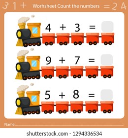 Worksheet Count the Number