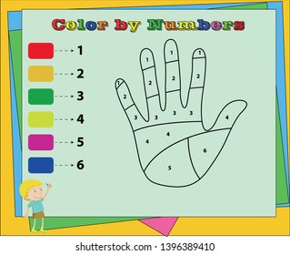 Worksheet with exercises for children with multiplication by ten. Need to solve examples and paint the turtle in relevant colors. Vector cartoon image.Educational coloring page for preschool kids.