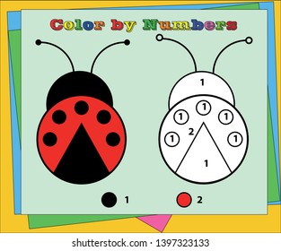 Worksheet with exercises for children with multiplication by ten. Need to solve examples and paint the turtle in relevant colors. Vector cartoon image.Educational coloring page for preschool kids.
