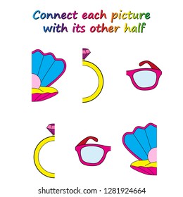 Worksheet. game for kids. 