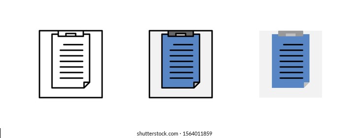 worksheet icon isolated on white background for web design