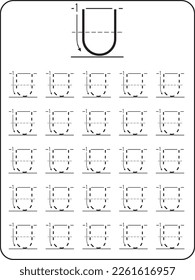 Worksheet for learning the alphabet. Alphabet Tracing Worksheet. Activity for pre-schoolers and kindergarten. Letters A-Z. English for kids. Hand Writing for kids.ABC Activities and Exercises for kids