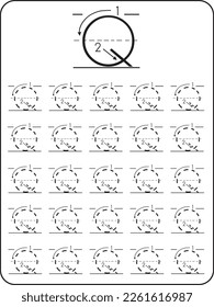 Worksheet for learning the alphabet. Alphabet Tracing Worksheet. Activity for pre-schoolers and kindergarten. Letters A-Z. English for kids. Hand Writing for kids.ABC Activities and Exercises for kids