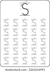 Worksheet for learning the alphabet. Alphabet Tracing Worksheet. Activity for pre-schoolers and kindergarten. Letters A-Z. English for kids. Hand Writing for kids.ABC Activities and Exercises for kids