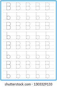 worksheet. Learning letters. Writing practice letters. Game  for kids