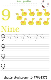 Worksheet, math lessons for children
