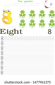 Worksheet, math lessons for children

