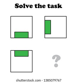 Worksheet. Mathematical puzzle game. Learning mathematics, tasks for addition  for preschool  children. worksheet for preschool kids - vector