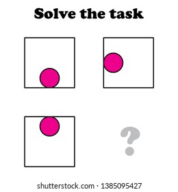 Worksheet. Mathematical puzzle game. Learning mathematics, tasks for addition  for preschool  children. worksheet for preschool kids - vector