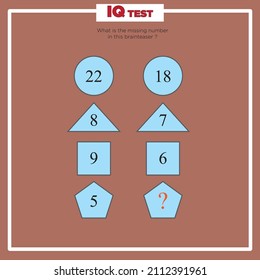 Worksheet. Mathematical puzzle game. Learning mathematics, tasks for addition for preschool children. worksheet for preschool kids - vector - IQ TEST