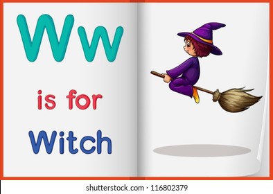 Worksheet teaching a letter and word with picture