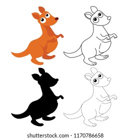 worksheet vector design for kid
