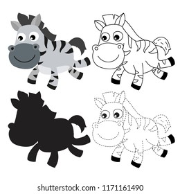 worksheet vector design for kid